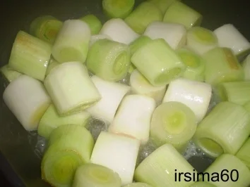 Lauchgemüse süß - sauer mit Fleischklößchen - Rezept - Bild Nr. 4