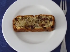 Kuchen - Bananen-Rosinen-Schokostreusel-Kuchen - Rezept