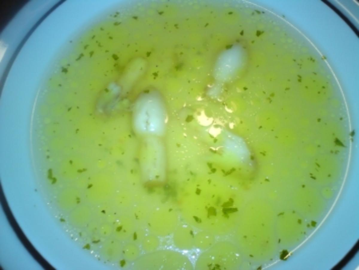 Schopftintlingsuppe auch Spargelpilz genannt - Rezept mit Bild - kochbar.de