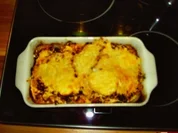 Hackfleisch-Gemüse-Auflauf überbacken - Rezept