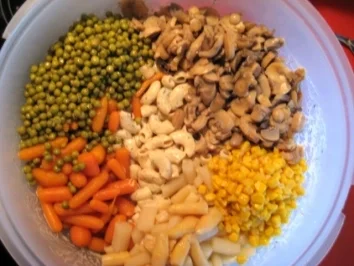 Rezept: mein "Hörnchen - Salat" Bild Nr. 2 mein "Hörnchen - Salat" - Rezept - Bild Nr. 2