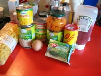 Rezept: mein "Hörnchen - Salat" Bild Nr. 8 mein "Hörnchen - Salat" - Rezept - Bild Nr. 8