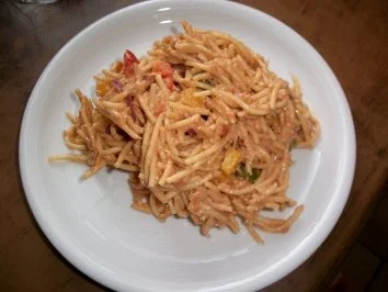 Spagettisalat - Rezept