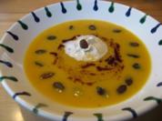 Kürbis-Wein-Creme-Suppe - Rezept