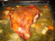 Geflügel: Truthahn-Oberkeule, geschmort! - Rezept