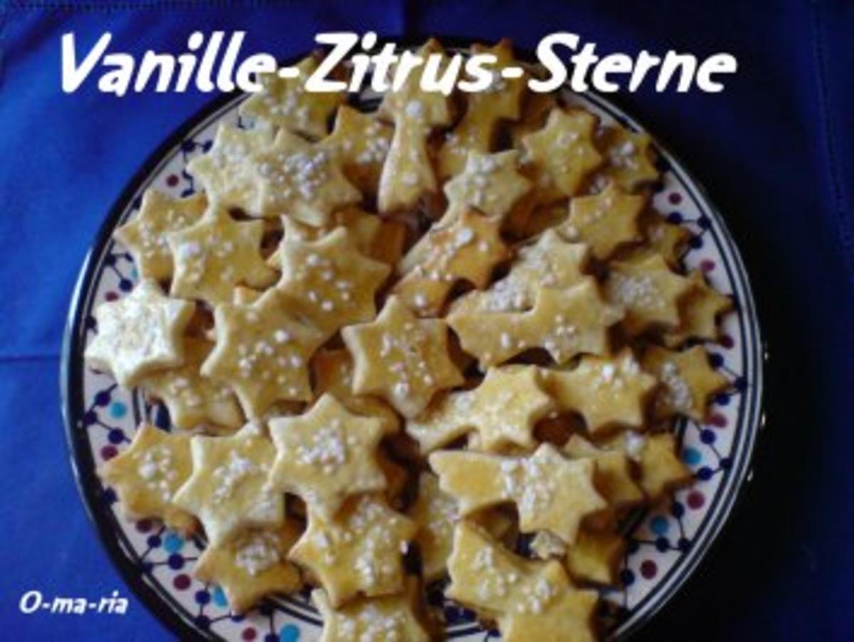 Kleingebäck  Weißt du wieviel Sternlein stehen....Vanille-Zitrus-Sterne - Rezept - Bild Nr. 5