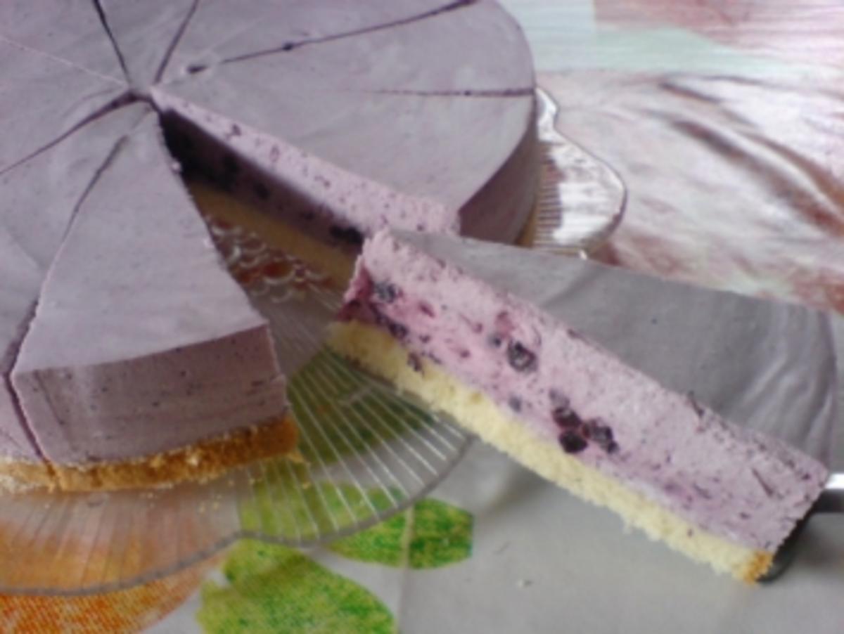 Bilder für Blaubeer-Sahne-Torte - Rezept