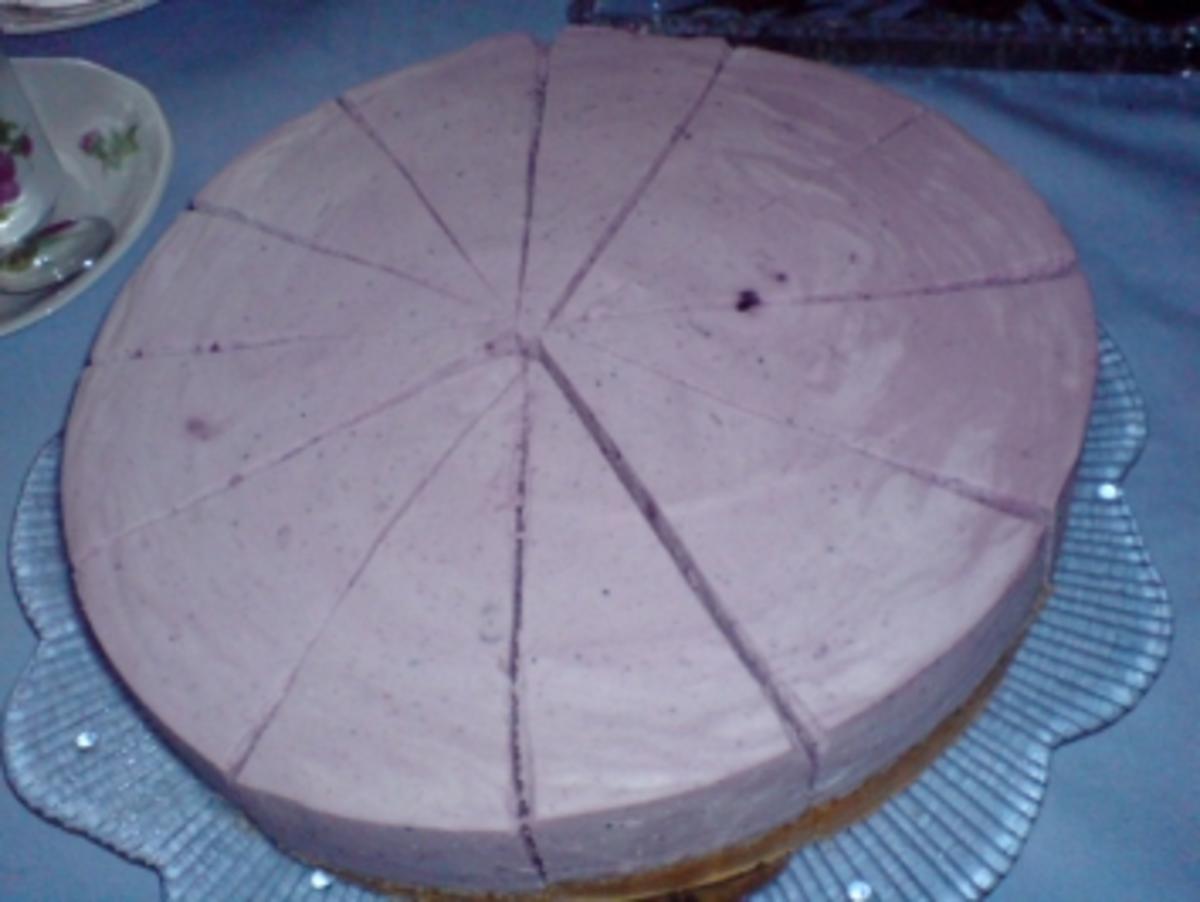 Blaubeer-Sahne-Torte - Rezept - Bild Nr. 2