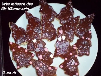 Rezept: Kleingebäck Was müssen das für Bäume sein wo die großen... Kleingebäck Was müssen das für Bäume sein wo die großen... - Rezept