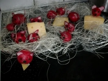 Rezept: Radischen Maus Bild Nr. 6 Radischen Maus - Rezept - Bild Nr. 6