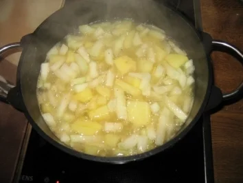 Kohlrabiauflauf mit Bratwurst - Rezept - Bild Nr. 2