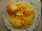 Eierpfannkuchen mit Schinken und Äpfeln... - Rezept