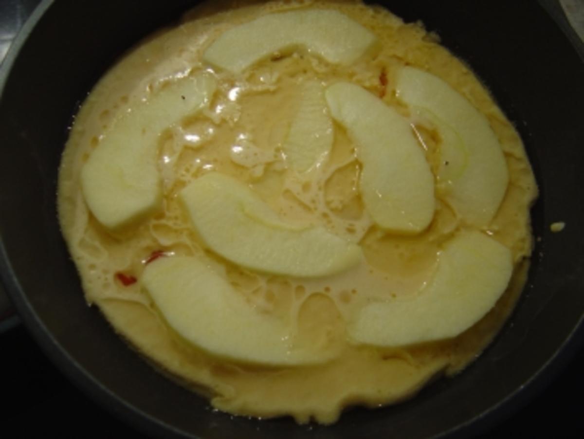 Eierpfannkuchen mit Schinken und Äpfeln... - Rezept - Bild Nr. 6