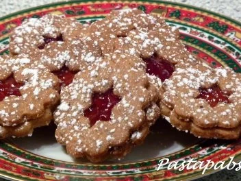 Plätzchen - Glühwein Spitzbuben - Rezept