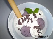 Heidelbeereis - Rezept