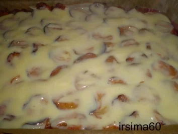 Rezept: Zwetschgenkuchen mit Puddingdecke Bild Nr. 4 Zwetschgenkuchen mit Puddingdecke - Rezept - Bild Nr. 4