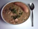 Kartoffelsuppe mit Würstchen echt Brandenburg - Rezept