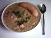 Kartoffelsuppe mit Würstchen echt Brandenburg - Rezept