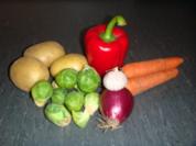 Vegetarisches, grünes Curry - Rezept