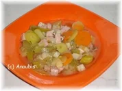 Rezept: Suppe/Eintopf - Schichtsuppe mit Kasseler Suppe/Eintopf - Schichtsuppe mit Kasseler - Rezept