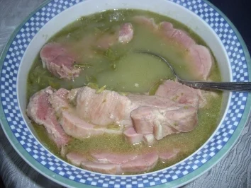 Inges Stinkbohnen mit Salzfleisch und Kartoffelpüree - Rezept - Bild Nr. 2