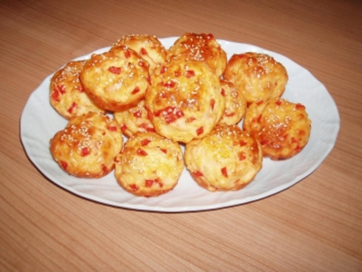 Paprika-Muffins - Rezept mit Bild - kochbar.de