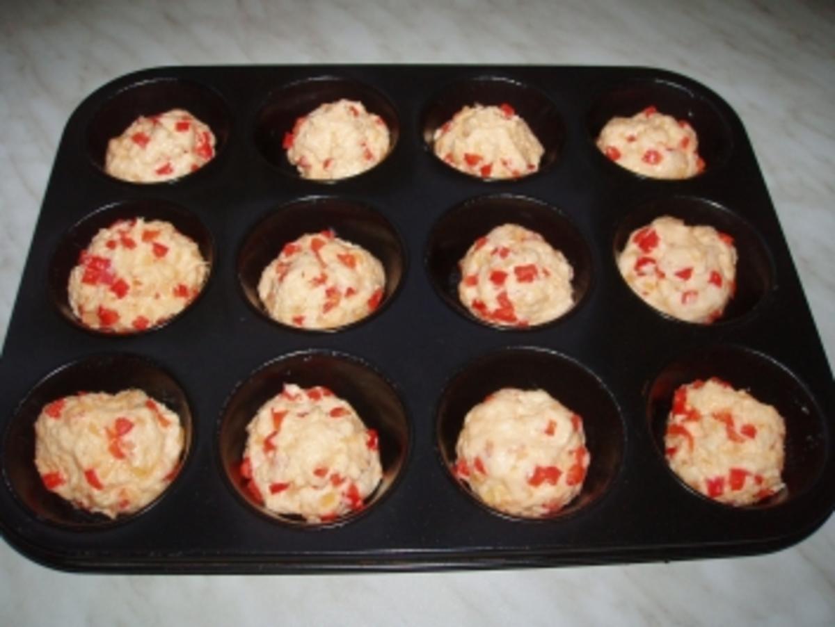 Paprika-Muffins - Rezept - Bild Nr. 4
