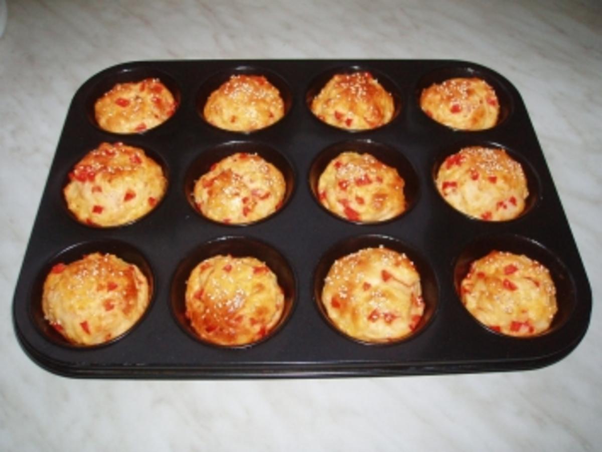 Paprika-Muffins - Rezept - Bild Nr. 5
