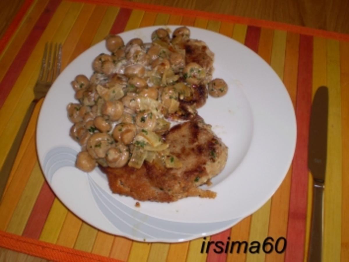  Schnitzel mit Champignons - Rezept