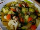 Herbstlicher Gemüseeintopf mit Fleischwürfel - Rezept