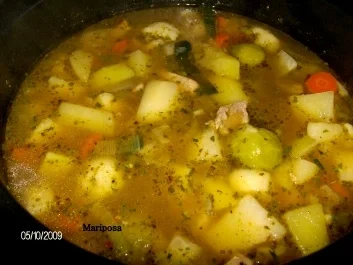 Herbstlicher Gemüseeintopf mit Fleischwürfel - Rezept - Bild Nr. 3