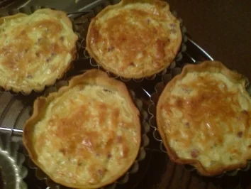 Zwiebelkuchen-Törtchen - Rezept - Bild Nr. 6