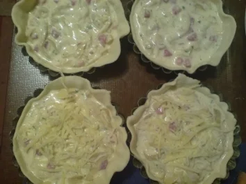 Zwiebelkuchen-Törtchen - Rezept - Bild Nr. 5