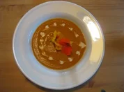 Kürbissüppchen mit sanfter Curry - Rezept