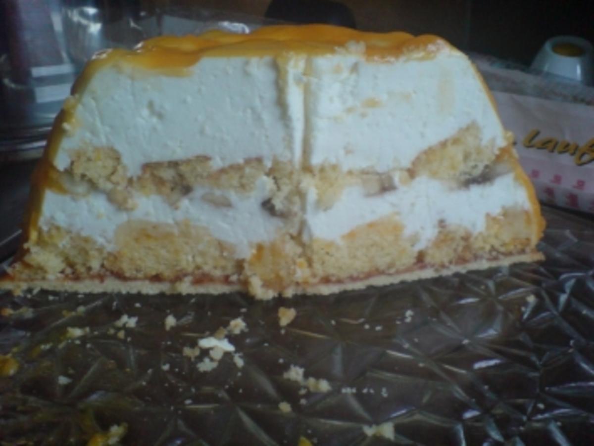 Bilder für Kokos-Orangen-Kuppeltorte Rezept