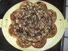 Kuchen- Apfelkuchen mit Marzipan und Schokoguss - Rezept