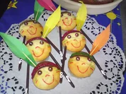 Rezept: Deko-Idee: "Muffin-Indianer" Deko-Idee: "Muffin-Indianer" - Rezept
