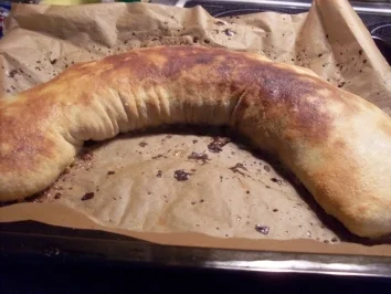 Rezept: Kürbisstrudel mit Knoblauchsauce Bild Nr. 8 Kürbisstrudel mit Knoblauchsauce - Rezept - Bild Nr. 8