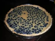 Schokoladig-Karamellige Heidelbeertarte - Rezept