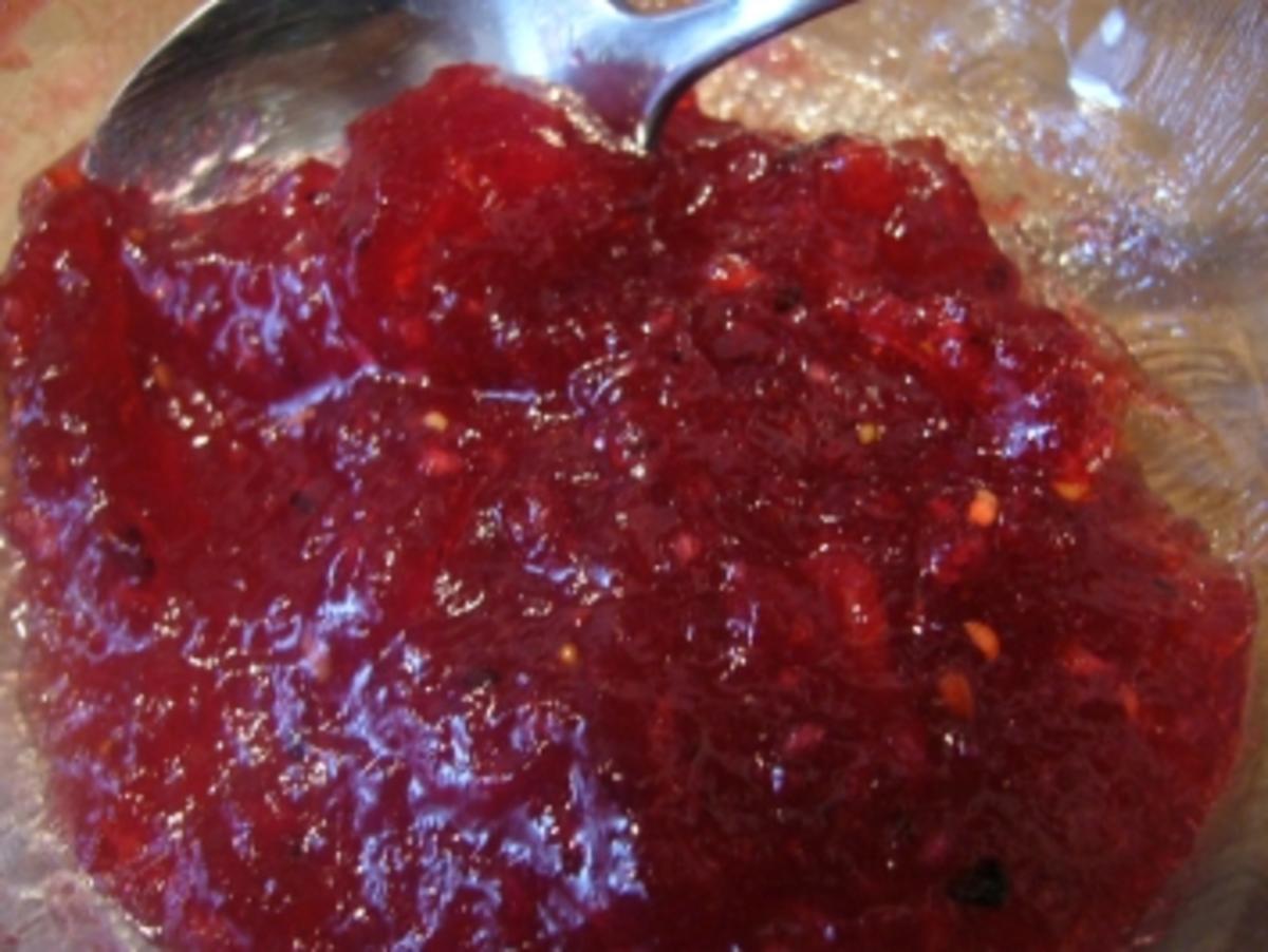 Marmelade --- Apfel-Beeren-Marmelade mit Le Sirop de Monin Rose ...