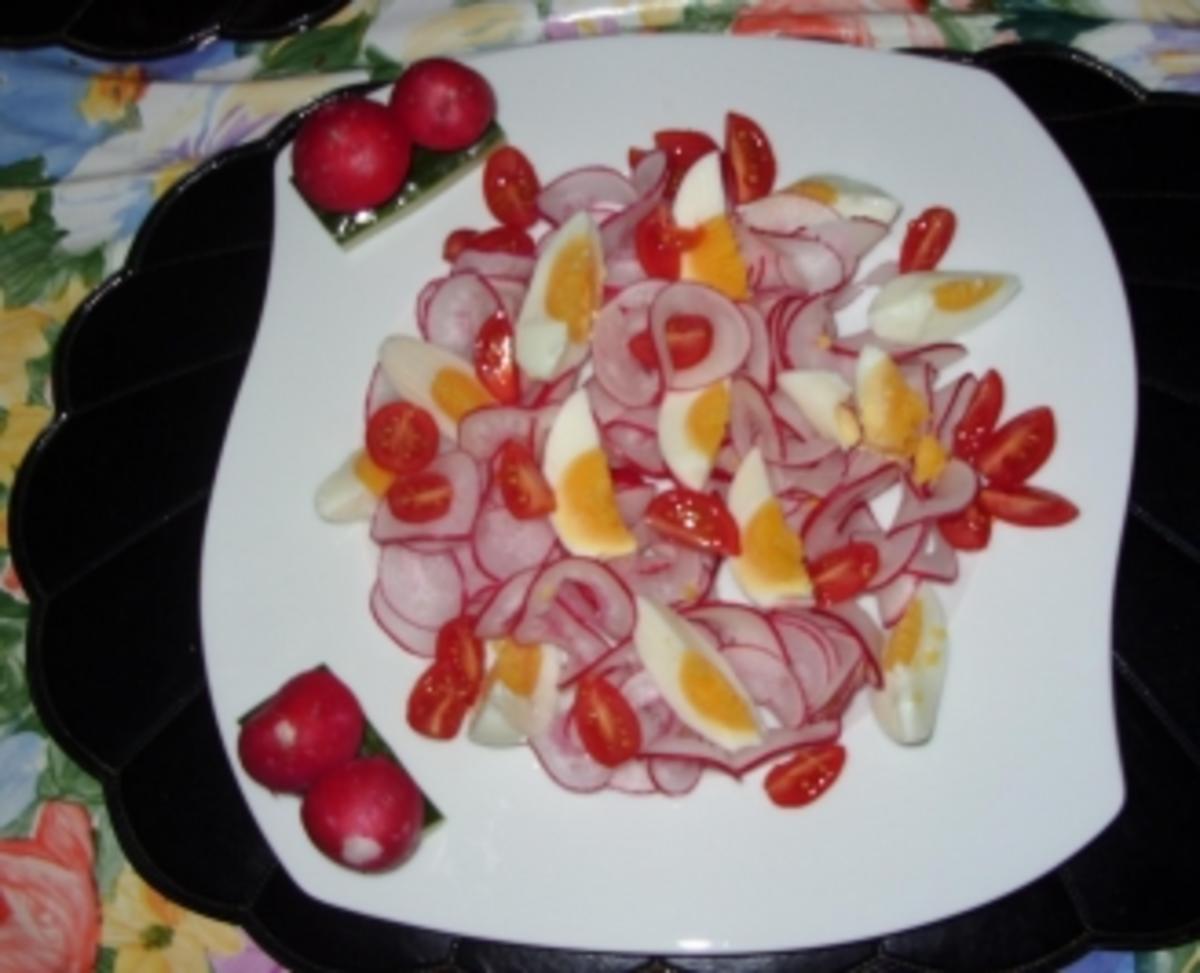 Herbst-Salat mit Senf-Sahnedressing - Rezept - Bild Nr. 4