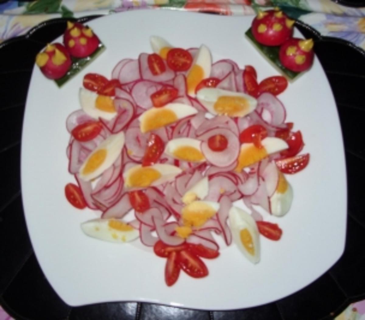 Herbst-Salat mit Senf-Sahnedressing - Rezept - Bild Nr. 5