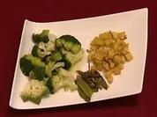 Lammfilet auf Rotweinkirschsoße mit Rosmarinkartoffeln und Zuckererbsen (Miriam Cani) - Rezept