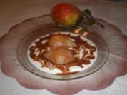 QUARKSPEISE: "  BIRNE HELENE " - Rezept