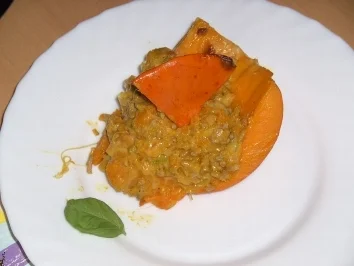 gefüllter Hokkaido - Rezept