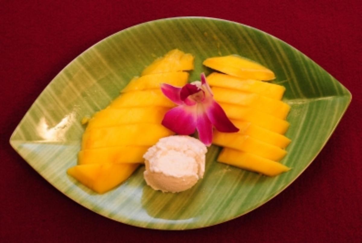 Frische Thai-Mango mit Soja-Eis (Tamara Sedmak) - Rezept