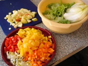 Rezept: Herbstlicher Fitnesssalat Bild Nr. 2 Herbstlicher Fitnesssalat - Rezept - Bild Nr. 2