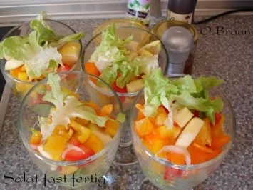 Rezept: Herbstlicher Fitnesssalat Herbstlicher Fitnesssalat - Rezept