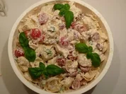 Tortelloni - Salat mit Ricottacreme - Rezept