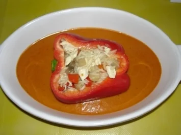 Rezept: Das Huhn in der Paprika... Bild Nr. 6 Das Huhn in der Paprika... - Rezept - Bild Nr. 6